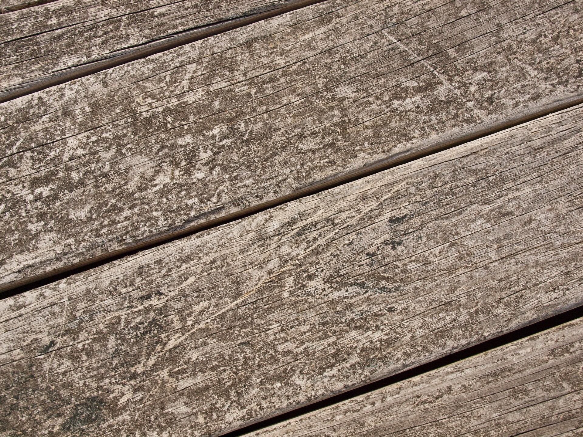 Weathered Wood Planks Background